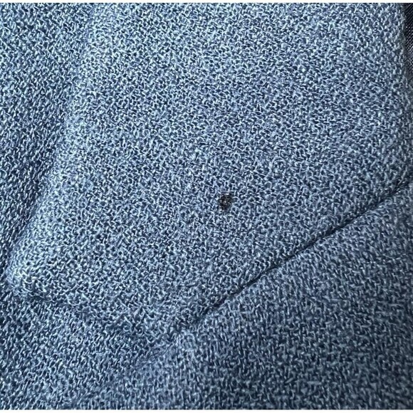 Vintage Pendleton Blazer Womens Size 14 Blue 100% Virgin Wool Jacket Made In USA - Picture 15 of 16